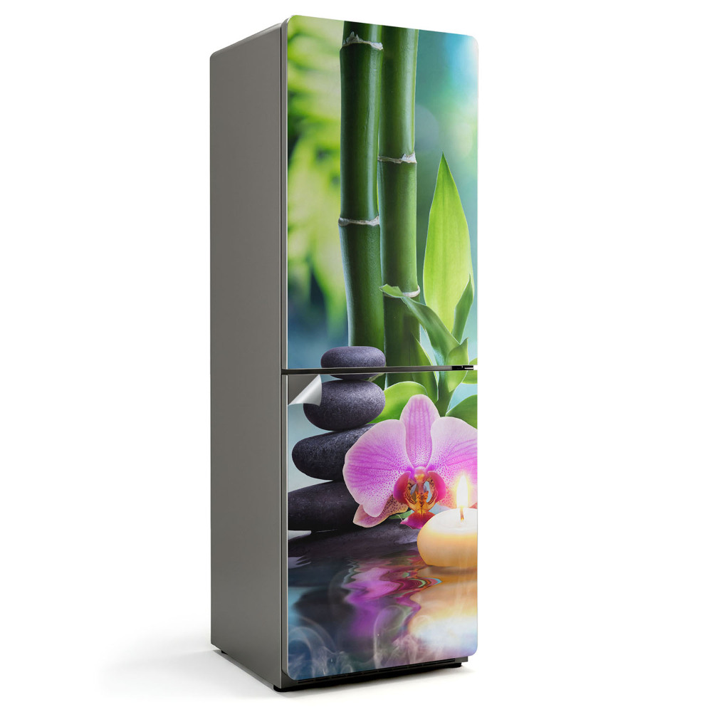 Naklejka na lodówkę Harmonia natury i relaksu