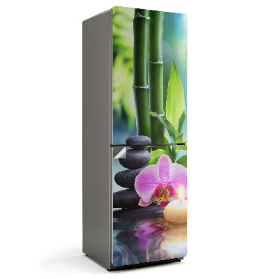 Naklejka na lodówkę Harmonia natury i relaksu