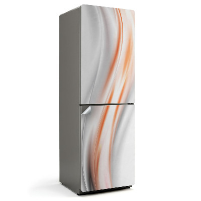 Nalepka na lodówkę Fale w delikatnych tonach