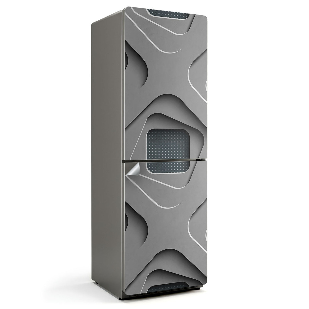 Okleina na lodówkę Abstrakcyjny wzór 3D