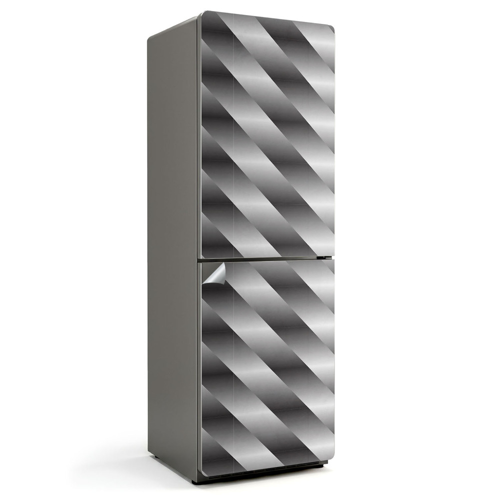 Naklejka na lodówkę Dynamiczne linie w ruchu