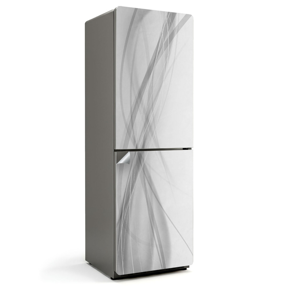 Naklejka na lodówkę Abstrakcyjne fale linii