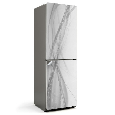 Naklejka na lodówkę Abstrakcyjne fale linii