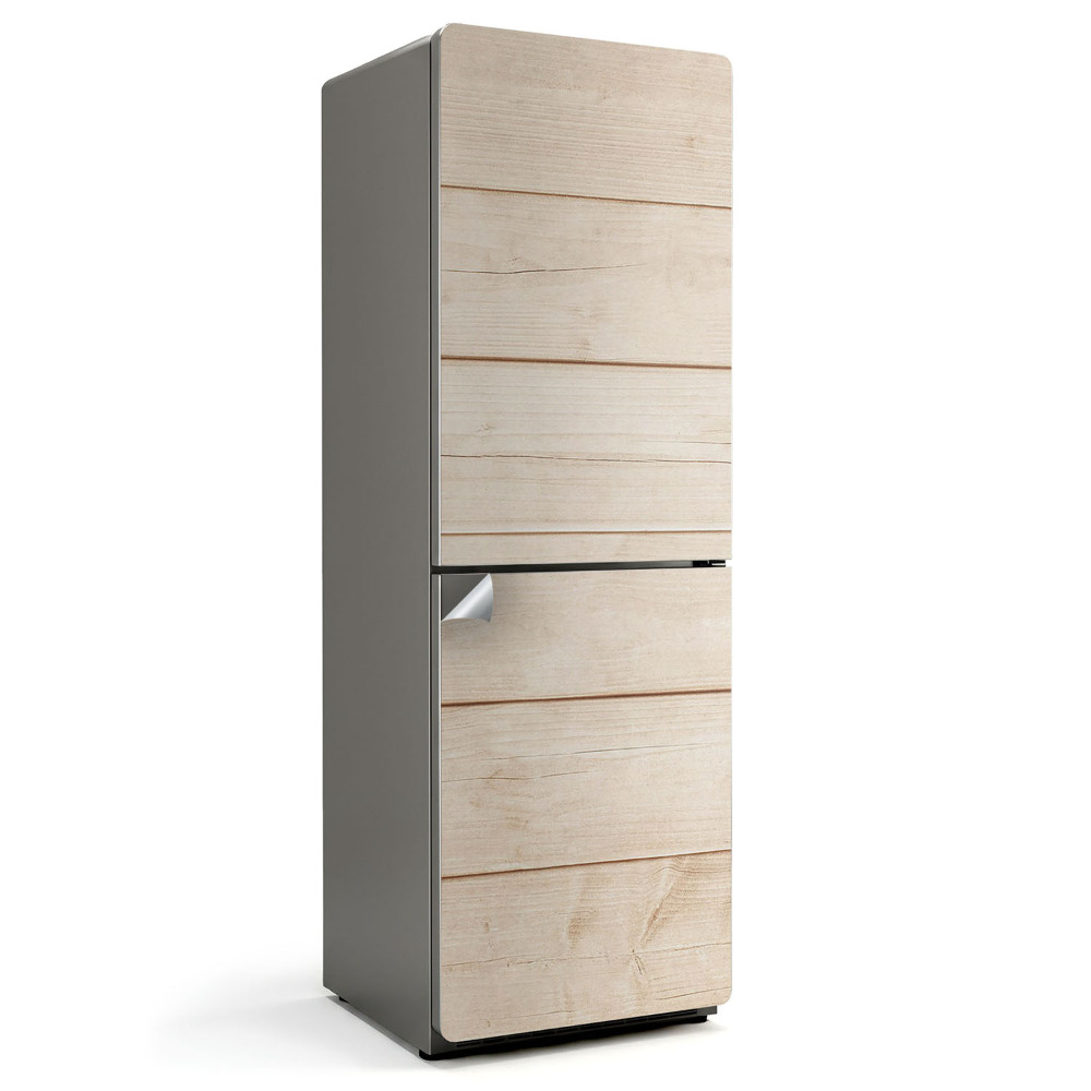 Okleina na lodówkę Deska drewniana w poziomie