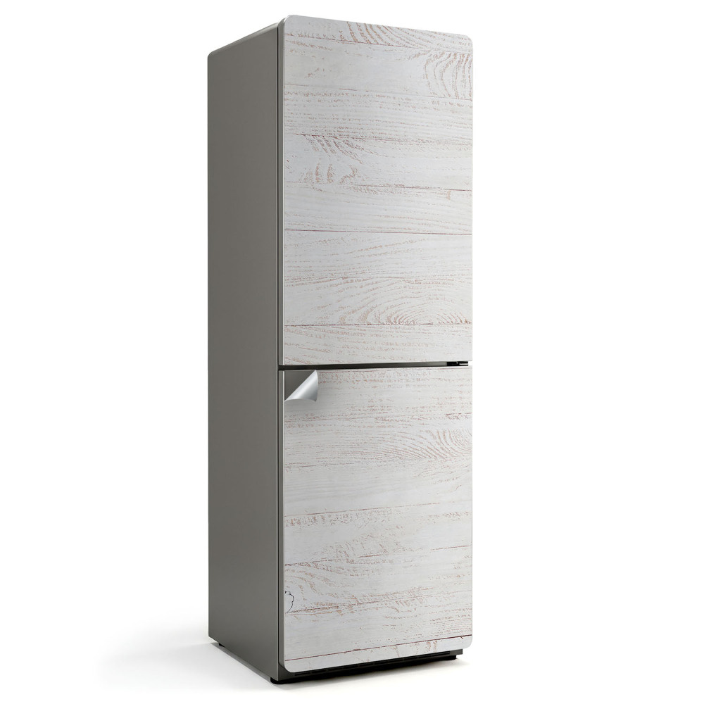 Naklejka na lodówkę Drewniany wzór desek