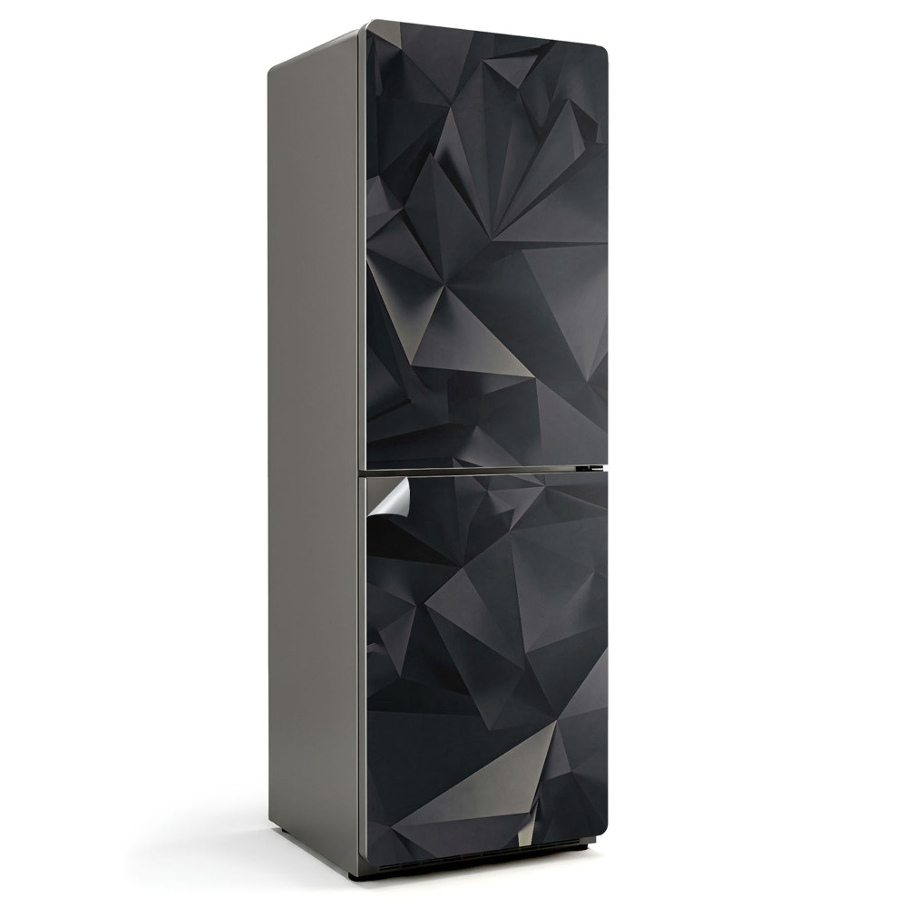 Nalepka na lodówkę Abstrakcyjny wzór trójkątów