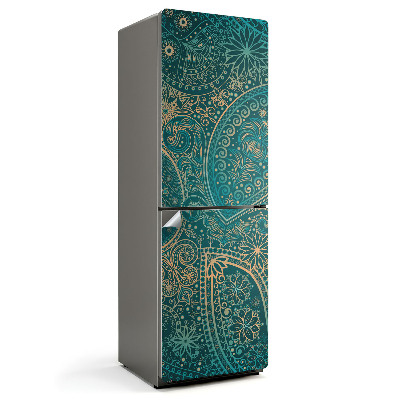 Naklejka na lodówkę Orientalny wzór etniczny