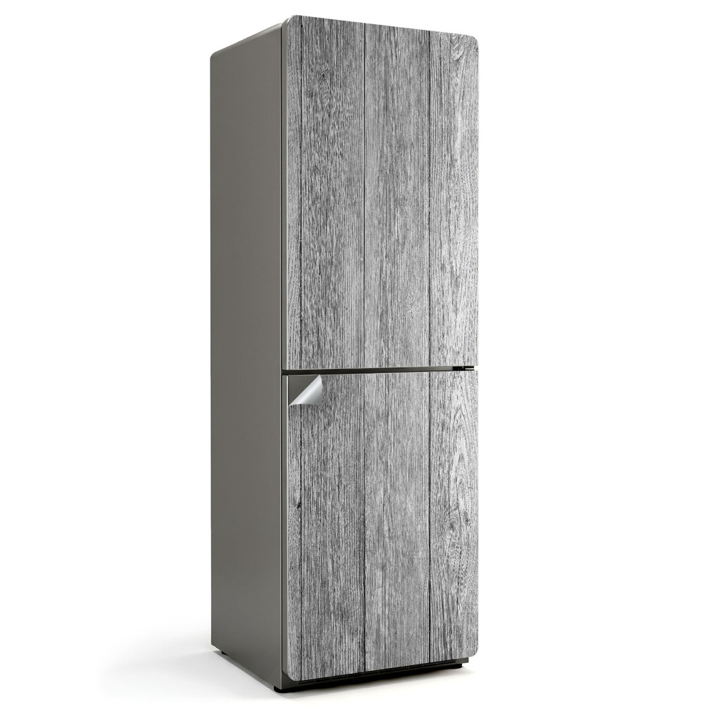 Okleina na lodówkę Tekstura drewnianych desek