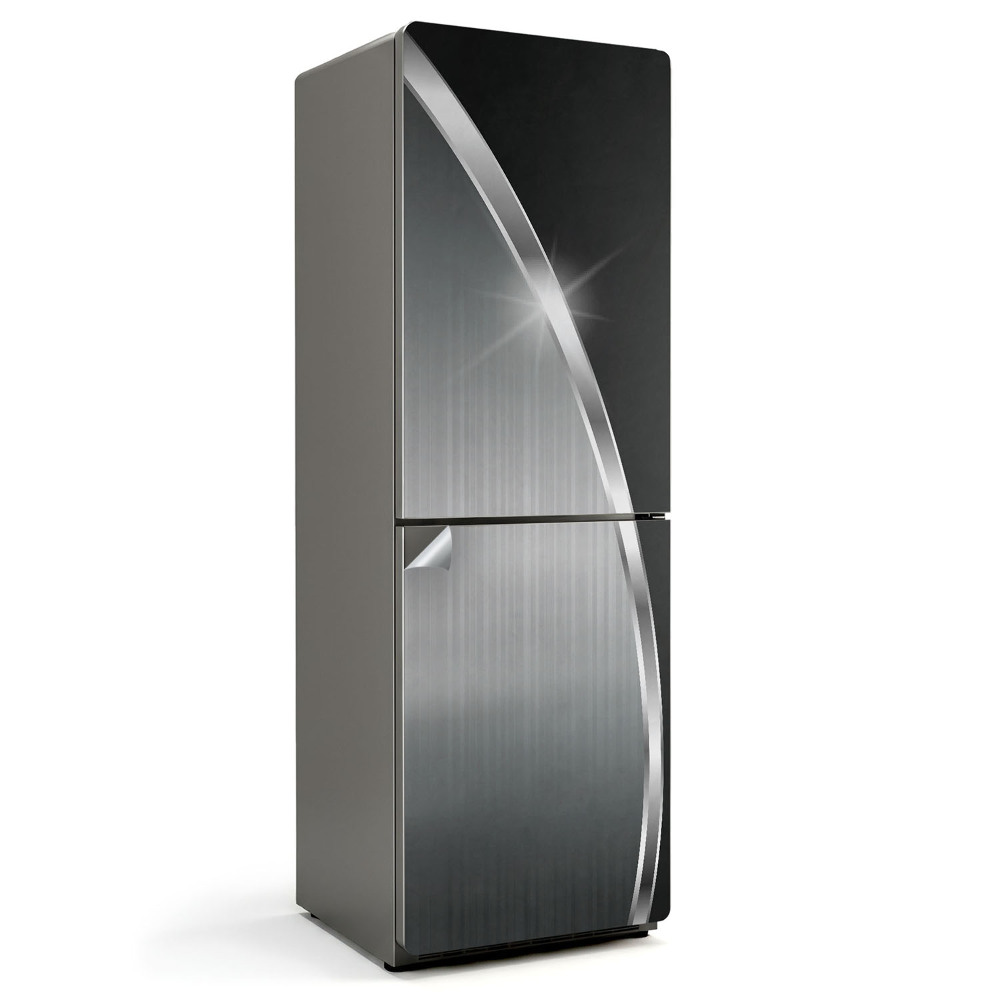 Nalepka na lodówkę Abstrakcyjny wzór metaliczny