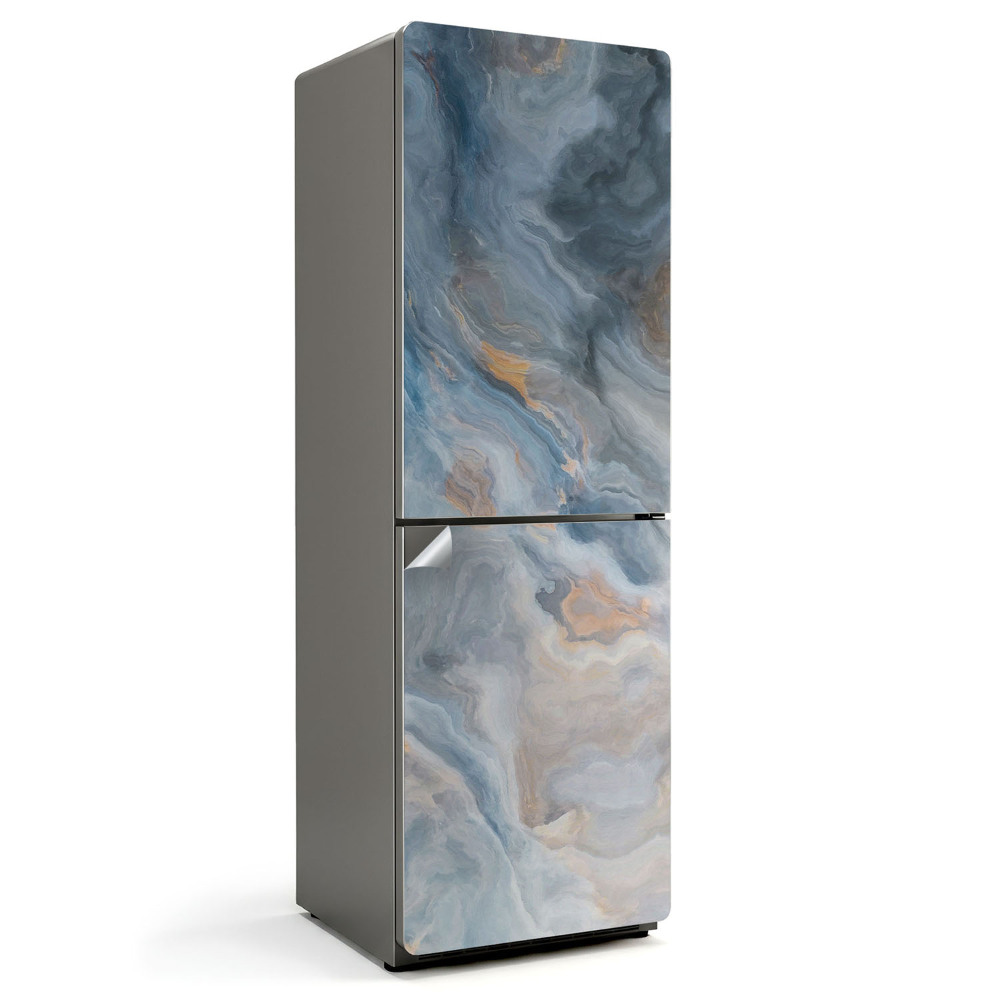 Naklejka na lodówkę Abstrakcyjny wzór organiczny