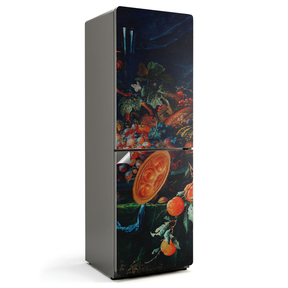 Nalepka na lodówkę Martwa natura z owocami