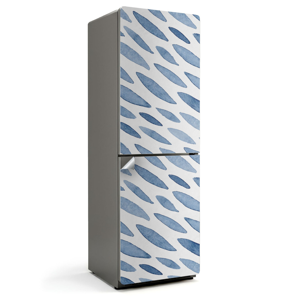 Naklejka na lodówkę Wzór falistych pociągnięć