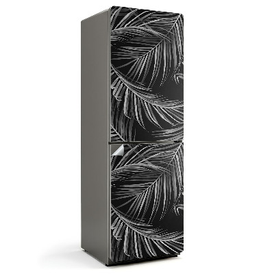 Nalepka na lodówkę Liście w delikatnym układzie