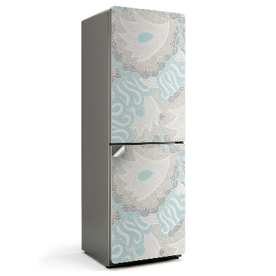 Okleina na lodówkę Abstrakcyjny wzór roślinny