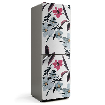 Nalepka na lodówkę Delikatny kwiatowy wzór
