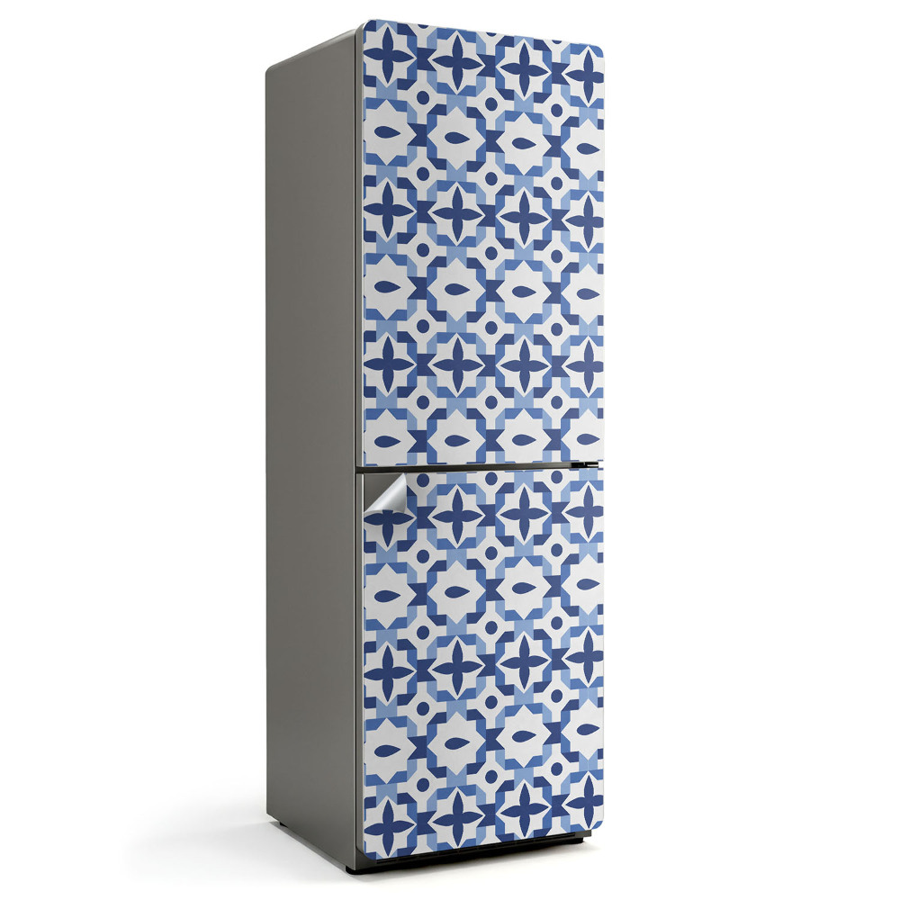 Okleina na lodówkę Geometryczny powtarzalny wzór