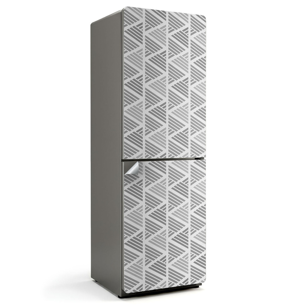 Nalepka na lodówkę Geometryczny wzór linii