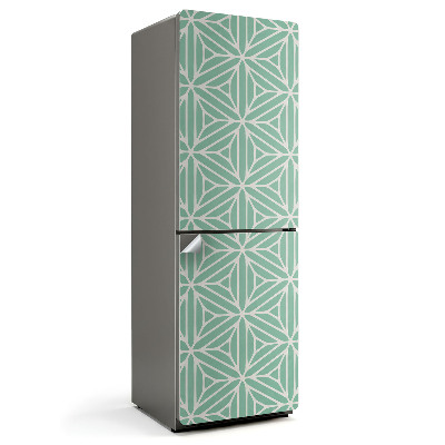 Nalepka na lodówkę Geometryczny wzór w symetrii