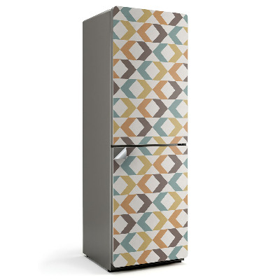 Okleina na lodówkę Geometryczny wzór rombów