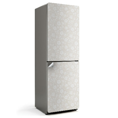 Nalepka na lodówkę Delikatny wzór florystyczny