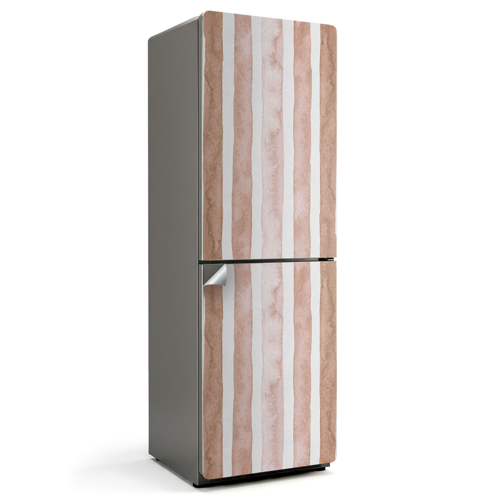 Nalepka na lodówkę Wzór pionowych pasów