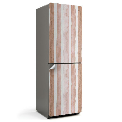 Nalepka na lodówkę Wzór pionowych pasów