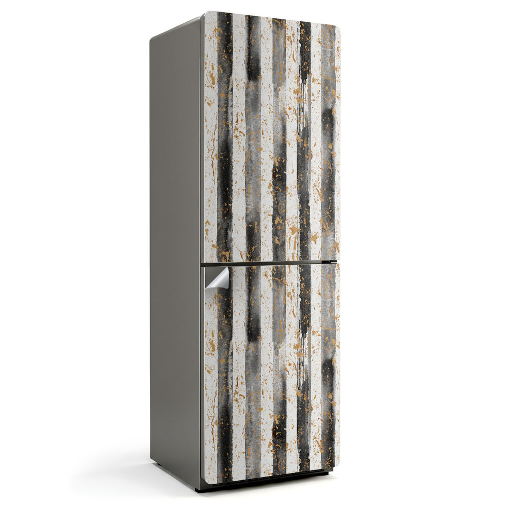 Naklejka na lodówkę Abstrakcyjne pionowe pasy