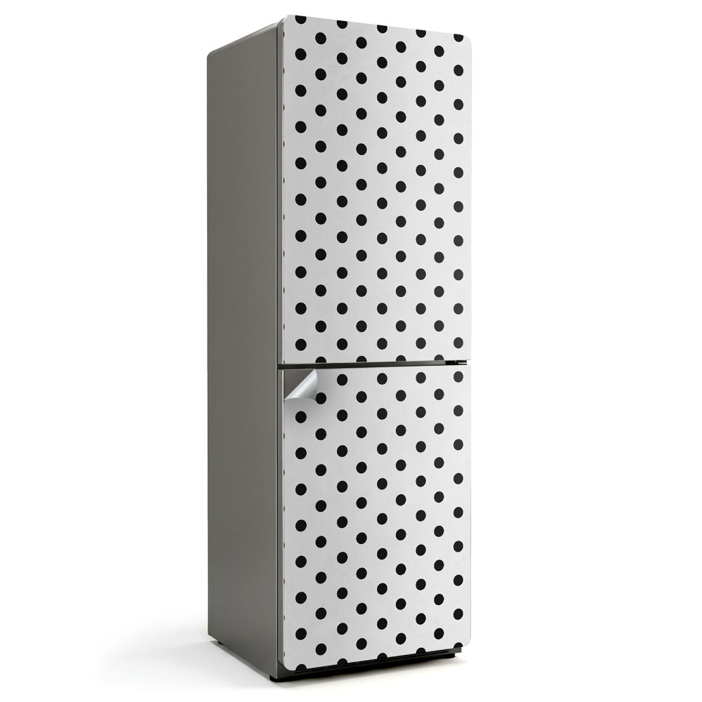 Naklejka na lodówkę Regularny wzór kropek