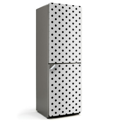 Naklejka na lodówkę Regularny wzór kropek