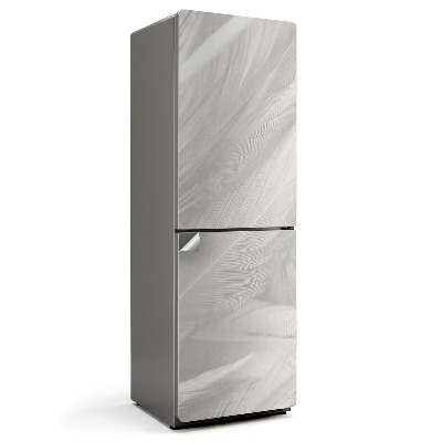 Okleina na lodówkę Delikatne pióra w ruchu