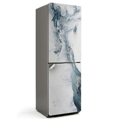 Naklejka na lodówkę Abstrakcyjny wzór płynów