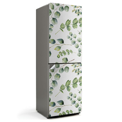 Nalepka na lodówkę Delikatne drobne liście