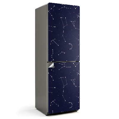 Naklejka na lodówkę Wzory konstelacji gwiazd