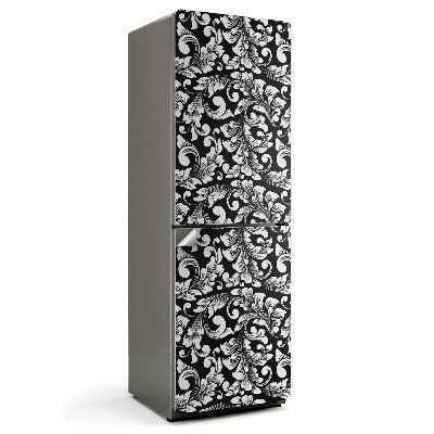 Okleina na lodówkę Elegancki wzór roślinny