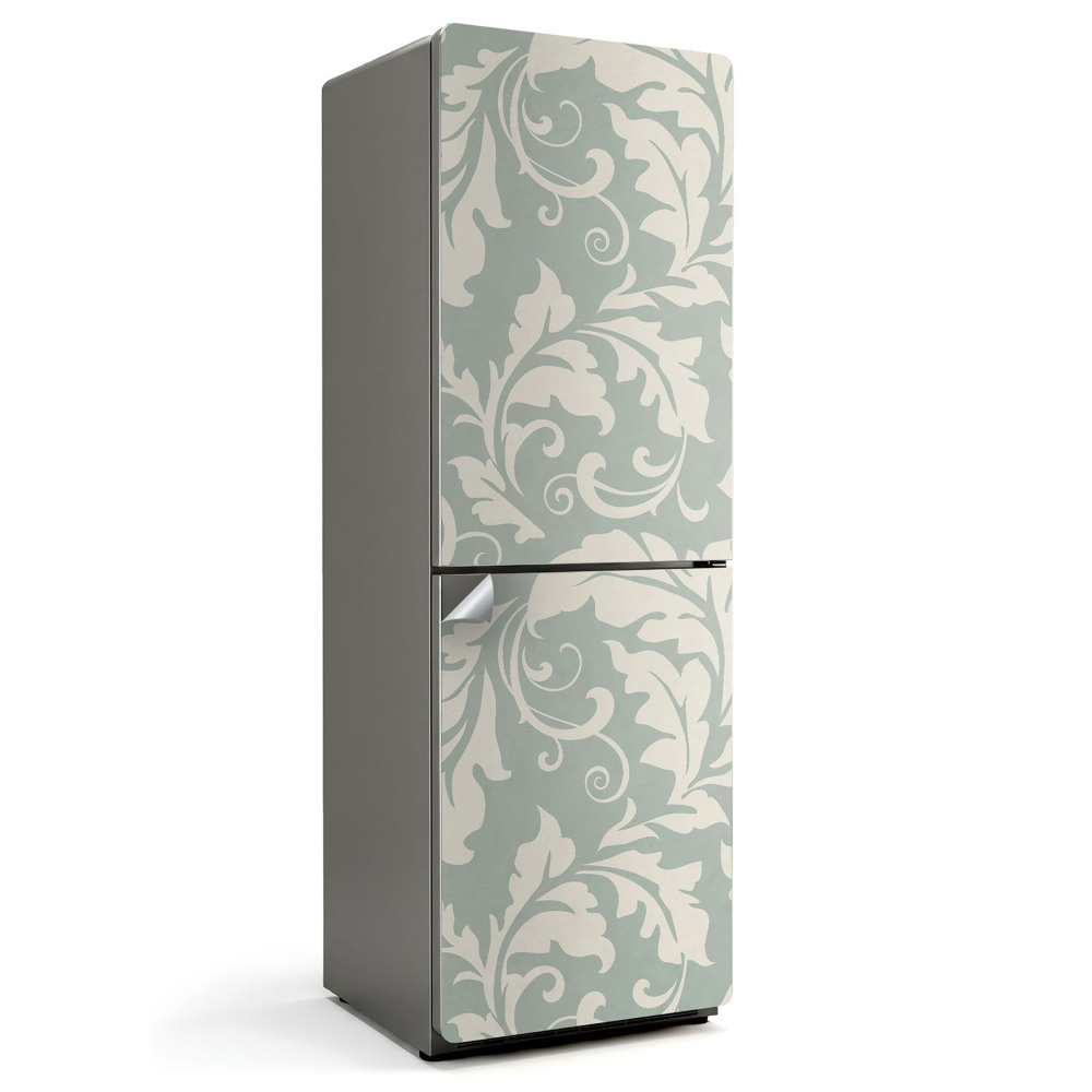 Okleina na lodówkę Stylowy wzór roślinny