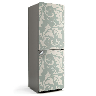 Okleina na lodówkę Stylowy wzór roślinny