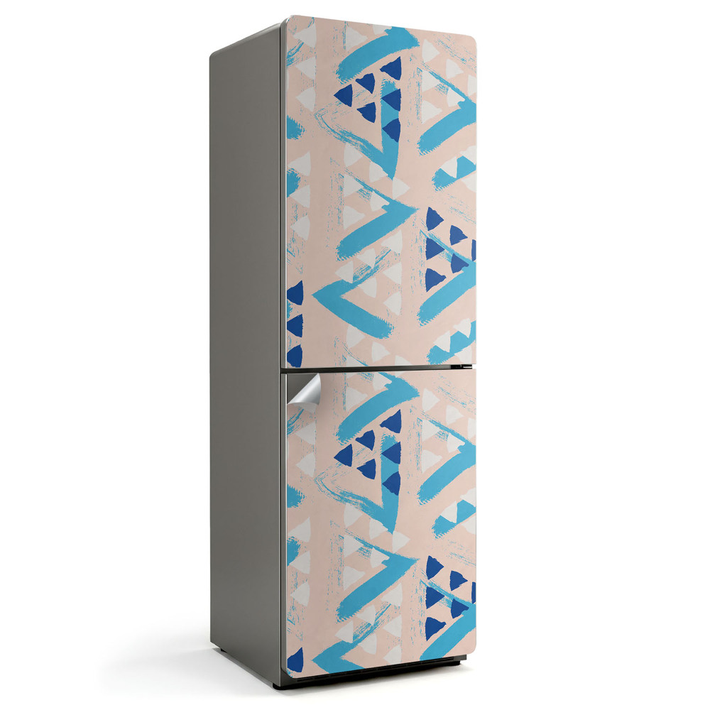 Okleina na lodówkę Abstrakcyjny wzór geometrii