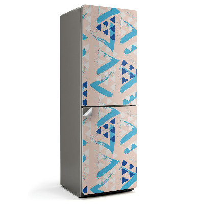 Okleina na lodówkę Abstrakcyjny wzór geometrii