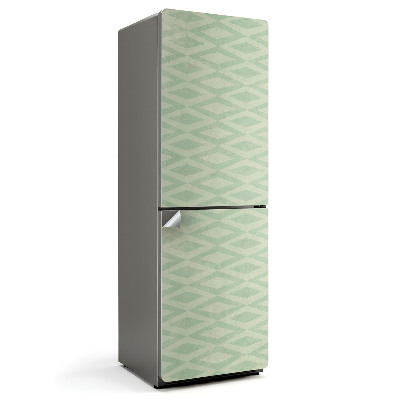 Okleina na lodówkę Wzór rombów w pasy