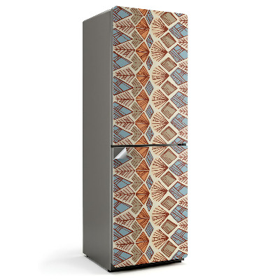 Naklejka na lodówkę Geometria w stylu etnicznym