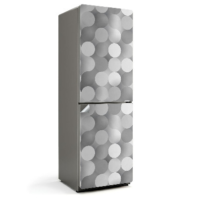 Naklejka na lodówkę Abstrakcyjny wzór kół