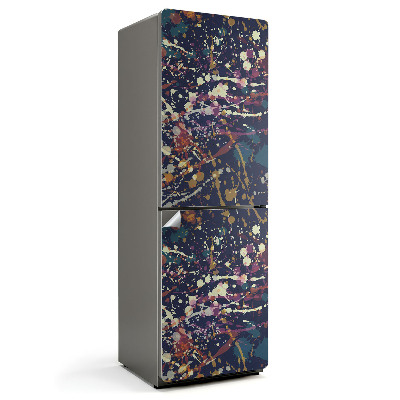 Nalepka na lodówkę Abstrakcyjny wzór plam