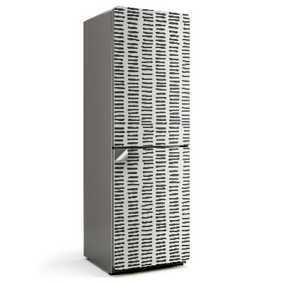 Okleina na lodówkę Linie w regularnym układzie