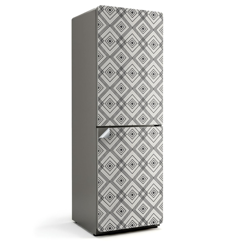 Okleina na lodówkę Geometryczny wzór rombów