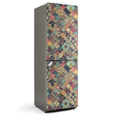 Nalepka na lodówkę Kafelki w geometryczne motywy