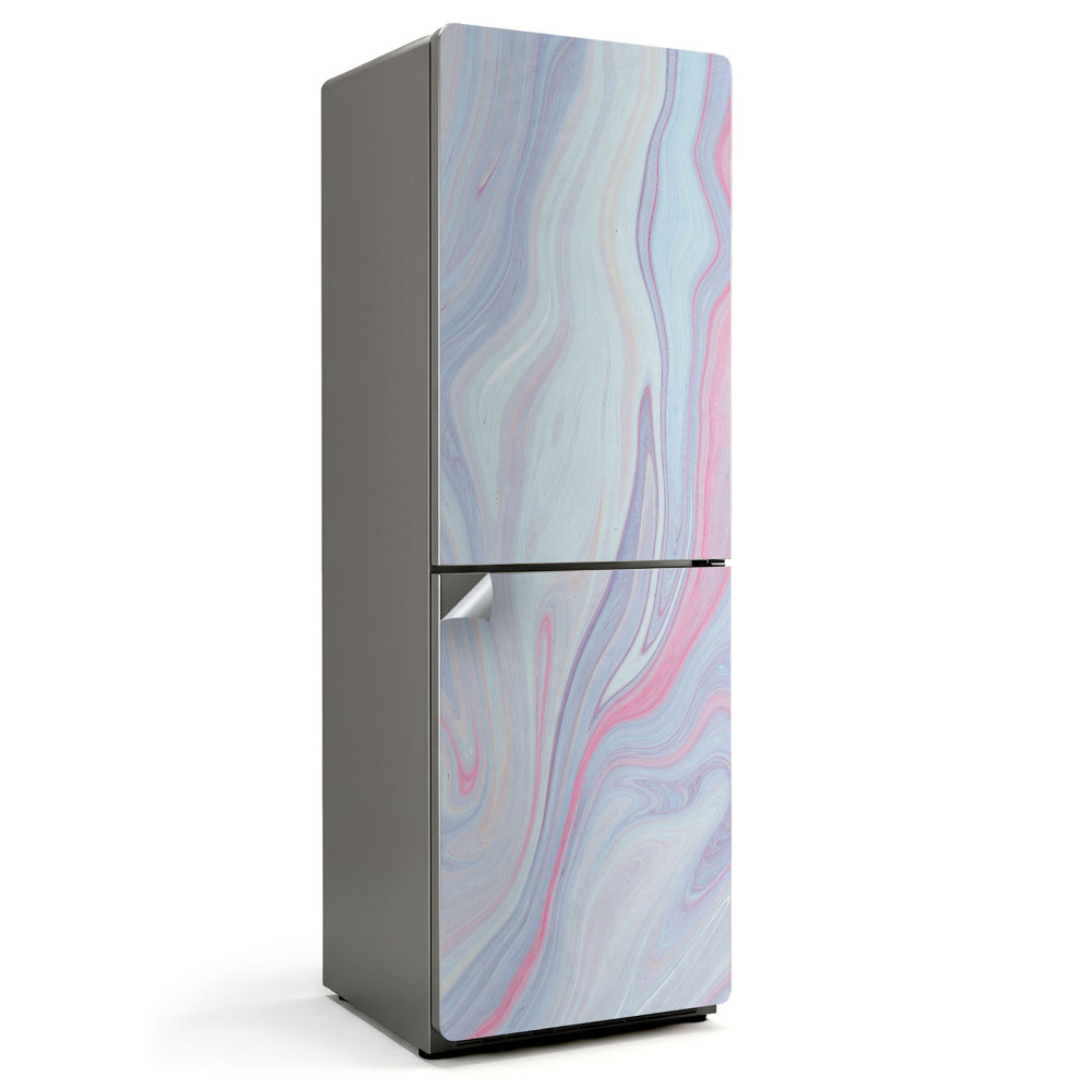 Naklejka na lodówkę Abstrakcyjny wzór płynu