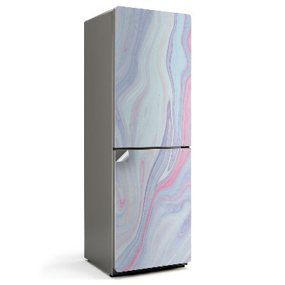 Naklejka na lodówkę Abstrakcyjny wzór płynu