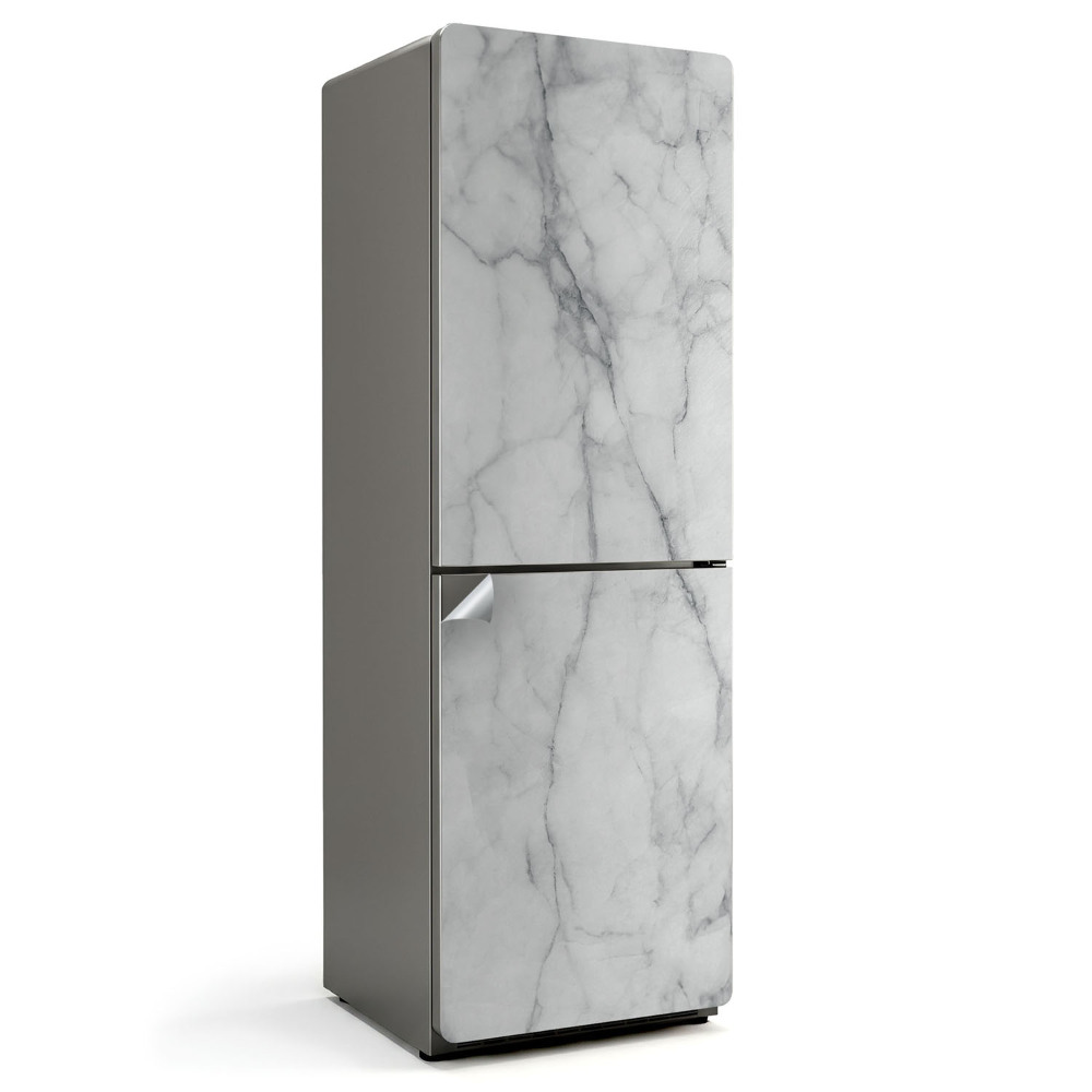 Nalepka na lodówkę Wzór marmurowy z żyłkami