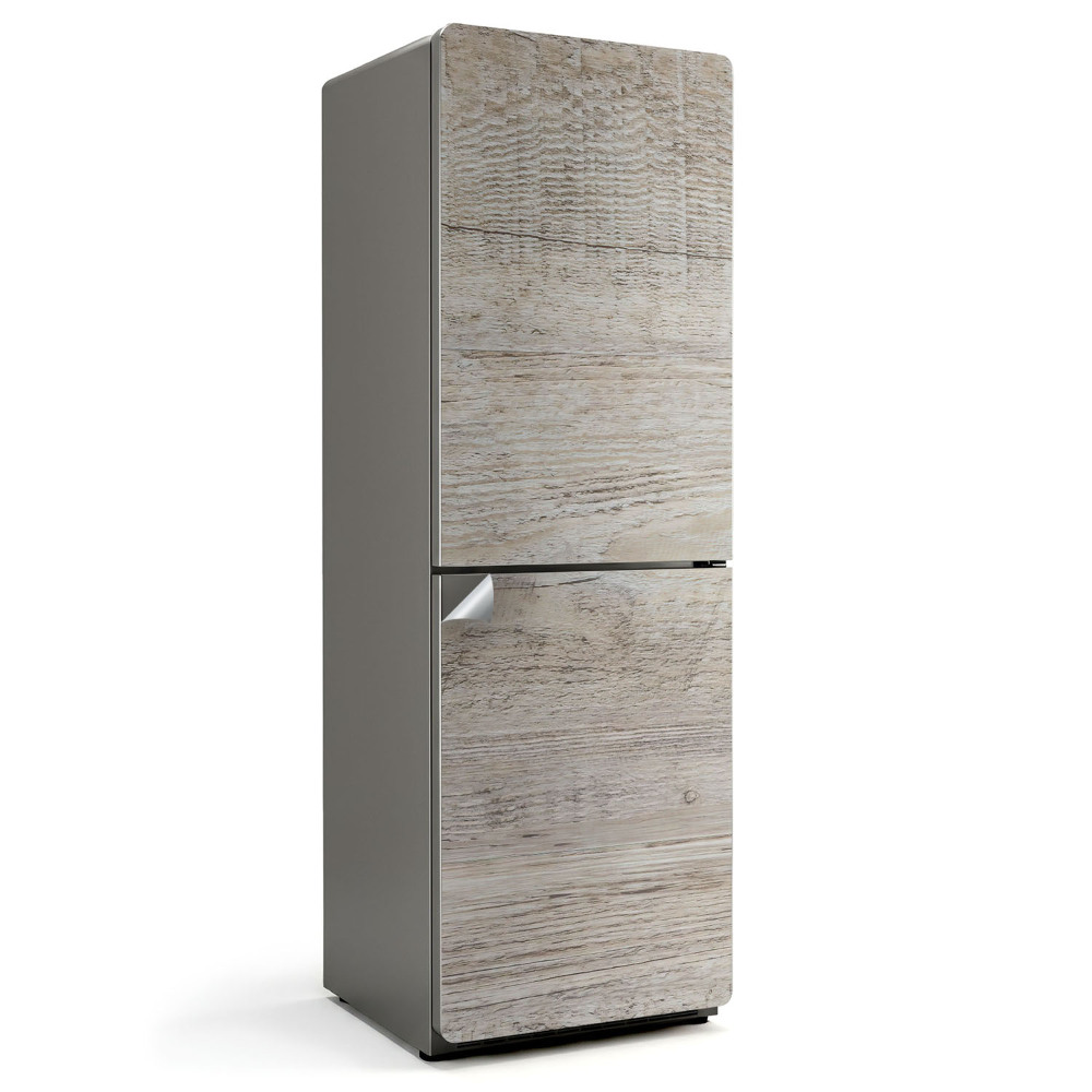 Naklejka na lodówkę Tekstura drewnianych desek