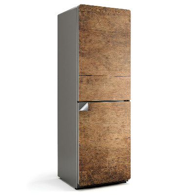 Nalepka na lodówkę Tekstura drewnianej deski